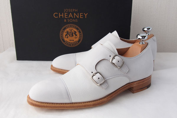 【Sold Out】ジョセフチーニー｜JOSEPH　CHEANEY｜ダブルモンクストラップシューズ｜5.5