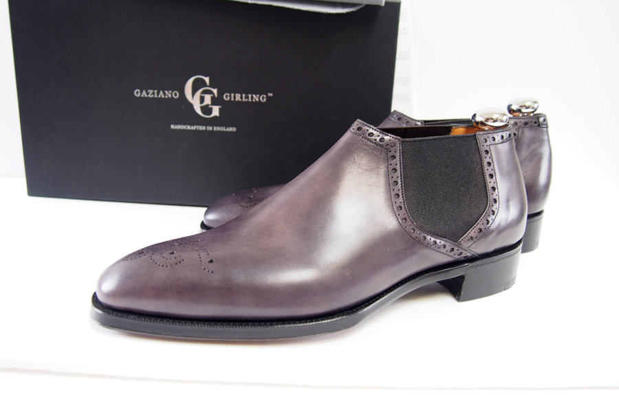 【Sold Out】ガジアーノ & ガーリング｜Gaziano & Girling｜サイドゴアショートブーツ｜Montand II｜6E