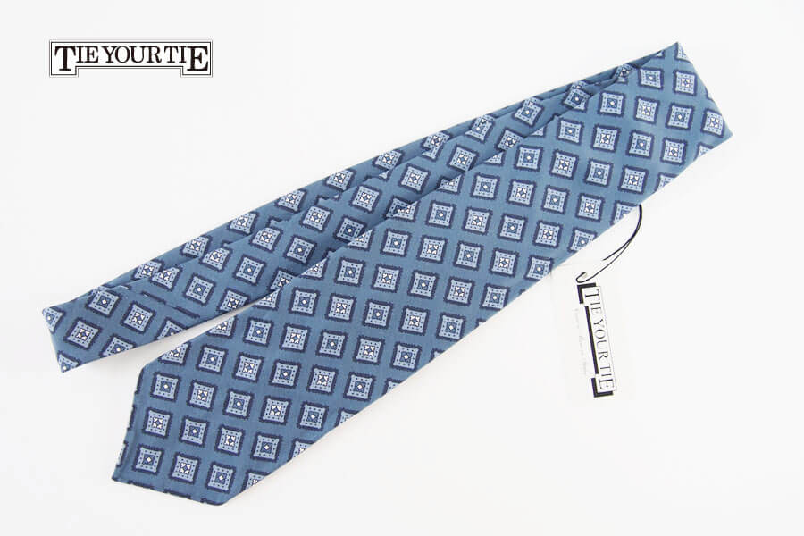 新品未使用 TIE YOUR TIE セッテピエゲ シルク ネクタイ 訳あり 小物