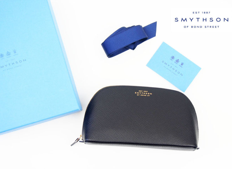 【Sold Out】スマイソン｜SMYTHSON｜PANAMA｜コスメポーチ｜ブラック