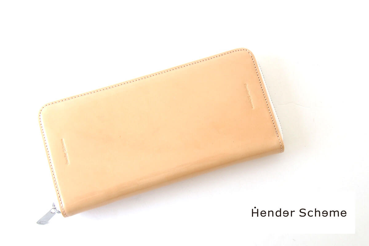 【Sold Out】エンダースキーマ｜Hender Scheme｜ラウンドジップ長財布｜fl-rc-lzp｜パテントレザータイプ