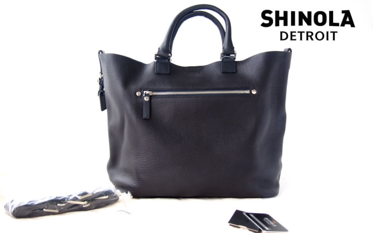 シャイノラ｜shinola｜ホーウィン社製レザー使用｜ミディアムトートバッグ｜ネイビーイメージ01