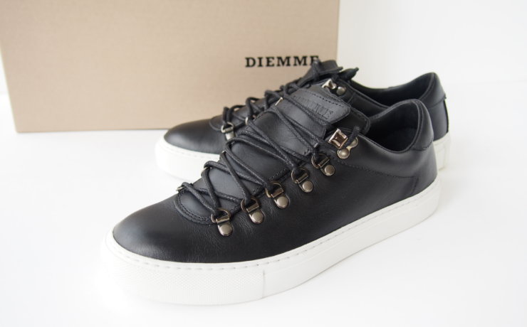 ディエッメ｜DIEMME｜MAROSTICA LOW　BLACK NAPPA｜スニーカーイメージ01
