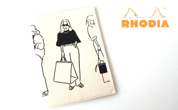 ロディア｜RHODIA｜ロフト限定　RHODIA×Yu Nagaba｜ロディアＡ５ノート＆カバー｜ガールズ　ナチュラルイメージ01