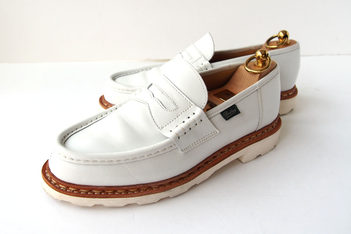 【Sold Out】【中古】パラブーツ｜Paraboot｜LEIMS｜ランス｜ホワイト｜6