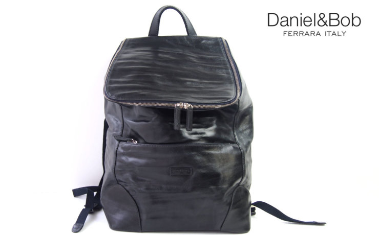 ダニエルアンドボブ｜Daniel&Bob｜ローディーレザーバックパック｜リュックサック｜RODI｜DABP3611636｜COL.87｜ネイビー　イメージ01