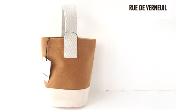 リュ ドゥ ヴェルヌイユ｜RUE DE VERNEUIL｜バケットバッグ｜ベージュイメージ01