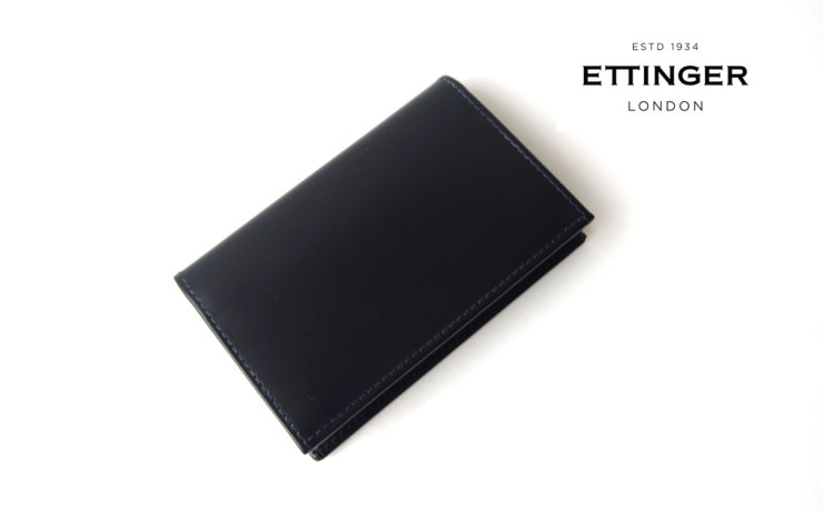 エッティンガー｜ETTINGER｜名刺入れ｜カードケース｜BH143C｜ブライドルレザー｜ネイビーイメージ01
