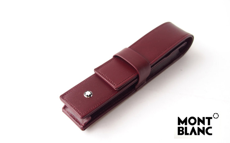 モンブラン｜MONTBLANC｜マイスターシュテュック クラスプ付きペンポーチ1本用｜ボルドーイメージ01