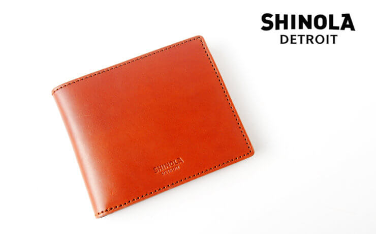 シャイノラ｜shinola｜レザーコインポーチ｜ブラウンイメージ01