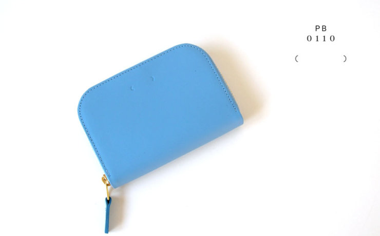 ピービーゼロワンワンゼロ｜PB0110｜ジップ財布｜ジップウォレット｜CM1.1 WALLET Baby Blue｜ベイビーブルーイメージ01
