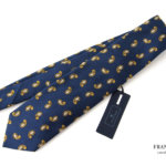 NK★フランコバッシGOLDEN80'sシルクネクタイ★ペイズリー★紺 NK様専用☆フランコバッシGOLDEN80'sシルクネクタイ☆ペイズリー