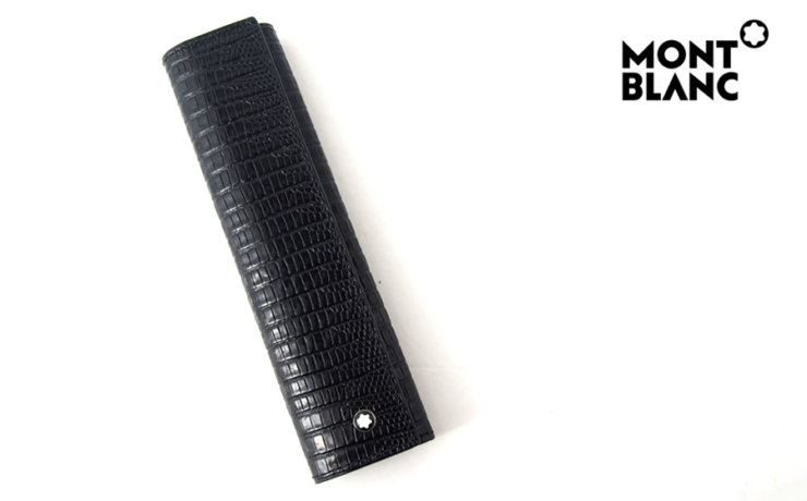 モンブラン｜MONTBLANC｜マイスターシュテュック セレクション｜リザード プレスボタン付きペンポーチ1本用イメージ01