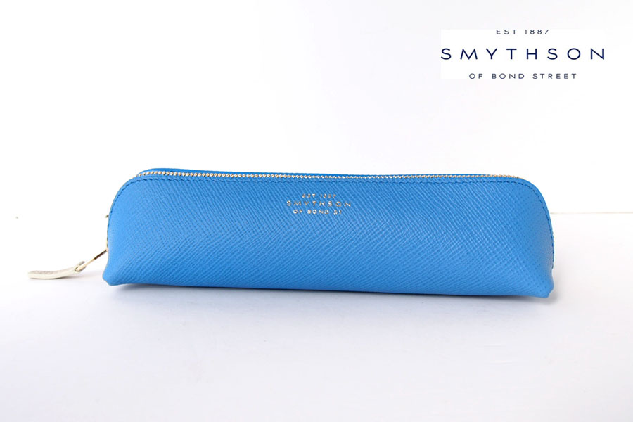 新品】Smythson パナマ ペンケース フューシャ ピンク - 文房具