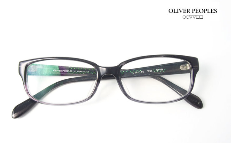 オリバーピープルズ｜OLIVER PEOPLES｜＜POKER FACE｜ポーカーフェイス＞別注モデル｜WES｜STRM｜メガネフレーム｜スクエア11イメージ01