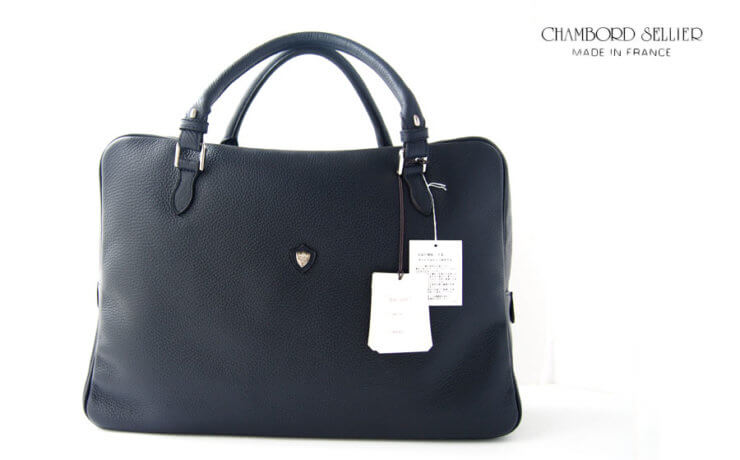 シャンボールセリエ｜CHAMBORD SELLIER｜ブリーフバッグ｜USSE｜ユッセ｜LAGUN｜MARINE｜ネイビーイメージ01