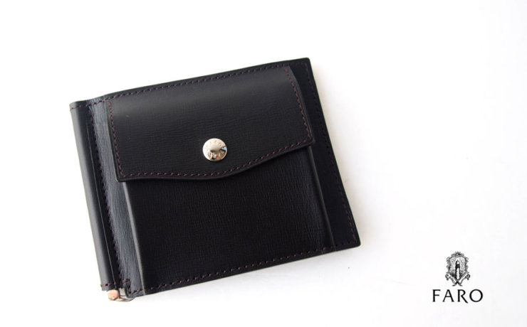 ファーロ｜FARO｜マネークリップ｜RIPASSO FIN-CALF｜FRO385271｜ブラックイメージ01