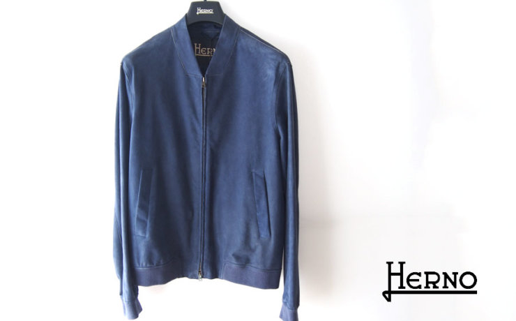 ヘルノ｜Herno｜ボンディングゴートスエードジップアップブルゾン｜PL0062U/18088｜48イメージ01