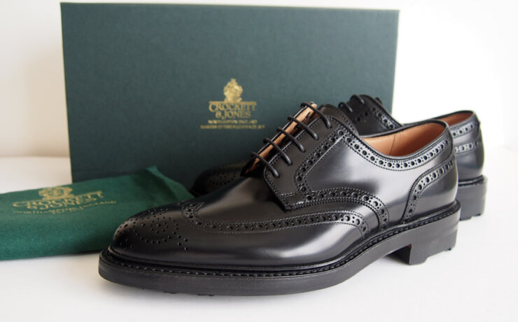 クロケットジョーンズ｜Crockett & Jones｜ウィングチップ｜フルブローグ｜ヘスウォール2｜HESWALL 2｜ラスト377｜5.5｜イメージ01