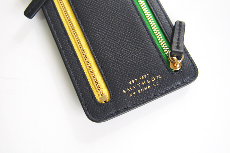 新品SMYTHSON スマイソンカレンシーケースジップカレンシ