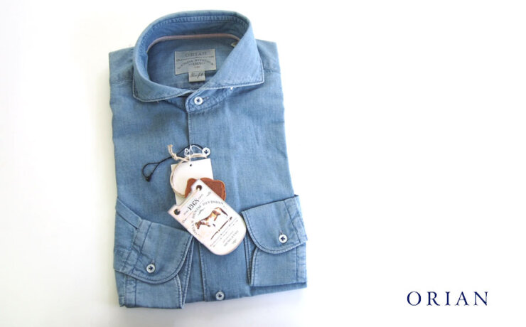 オリアン｜ORIAN｜シャンブレーシャツ｜デニムディヴィジョン｜YD91｜SLIM FIT｜39イメージ01