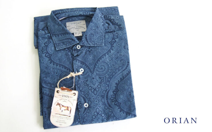 オリアン｜ORIAN｜シャンブレー柄シャツ｜デニムディヴィジョン｜YD85｜SLIM FIT｜Sイメージ01