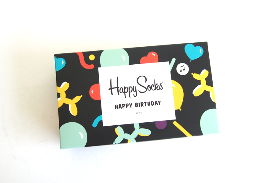 ハッピーソックス｜happy socks｜ギフトボックス 3足組｜Balloon Animal Birthday Gift Box 3-packイメージ02