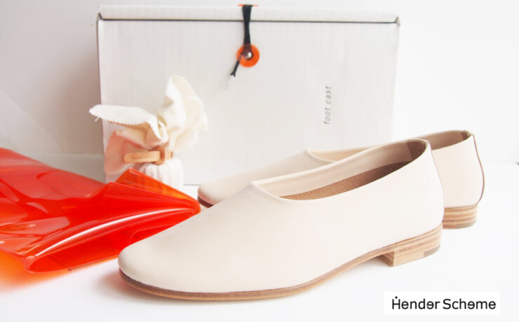 エンダースキーマ｜Hender Scheme｜レザースリッポン｜フットキャスト｜foot cast///mj-s-fcs｜ナチュラル｜4イメージ01