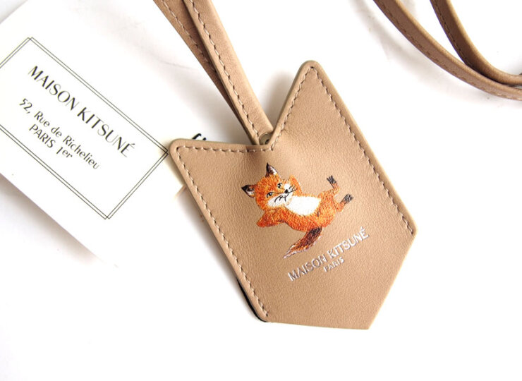 チラックス フォックス キーホルダー MAISON KITSUNE メゾンキツネ-