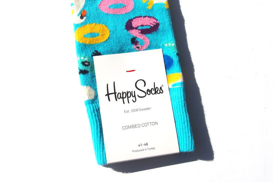 ハッピーソックス｜happy socks｜クルー丈カジュアルソックス｜Pool Party Sock|10113025イメージ04