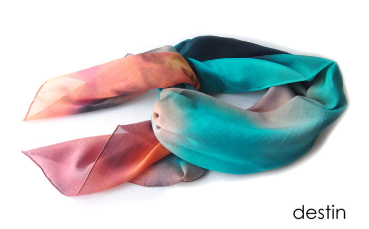 デスティン｜destin｜コットン×シルクストール｜COS｜FOULARD｜CLOUD｜col.03イメージ01