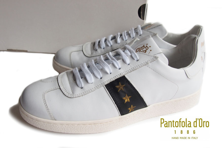 Sold Out】パントフォラドーロ｜Pantofola d'Oro｜レザースニーカー 