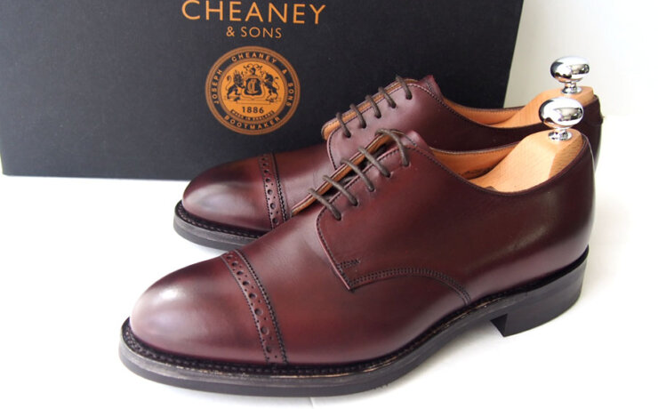 ジョセフチーニー｜JOSEPH　CHEANEY｜パンチドキャップトゥ｜アストウェル｜ASTWELL｜1886ラスト｜6.5イメージ01