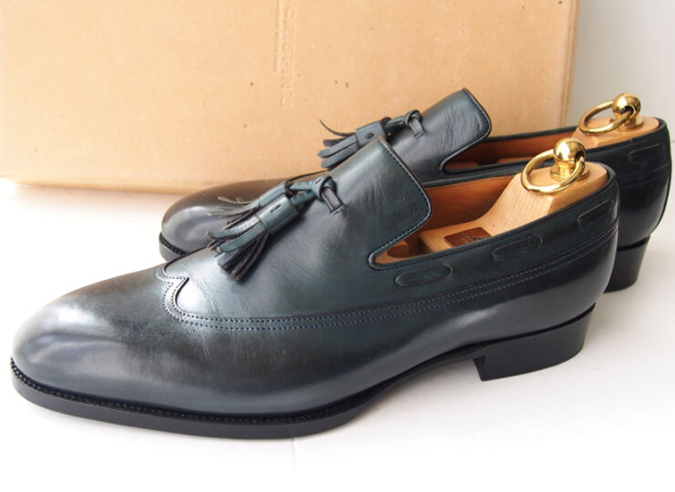 【Sold Out】サンクリスピン｜SAINT CRISPIN'S｜ストラスブルゴ別注フルウィングタッセルローファー｜6E