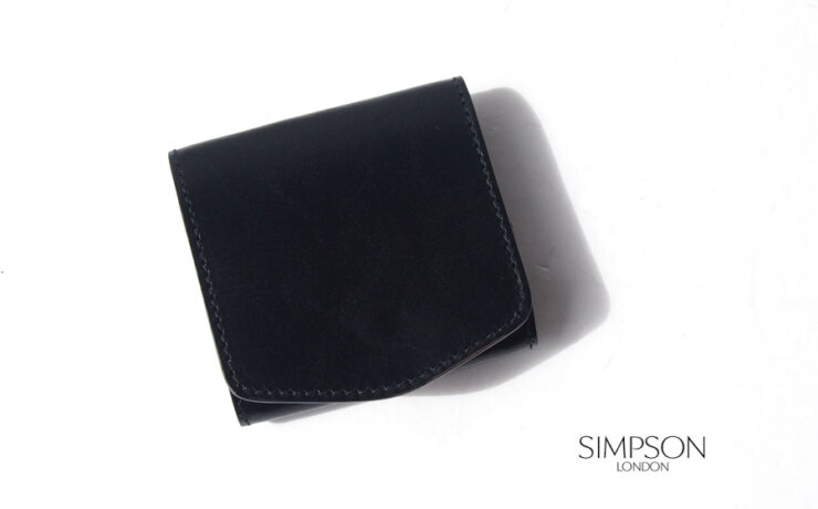 シンプソン　ロンドン｜SIMPSON LONDON｜コインケース｜小銭入れ｜財布｜ブライドルレザー｜高島屋限定｜ブラックイメージ01