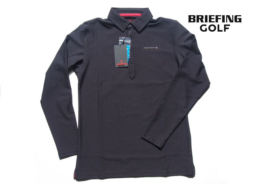 ブリーフィング｜BRIEFING｜ゴルフメンズ長袖ベーシックポロシャツ｜BRG213M21-010｜Mイメージ01