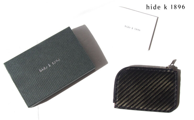 ヒデ ケイ イチハチキュウロク｜hide k 1896｜コンパクトウォレット｜小銭入れ｜Red｜レッドイメージ01