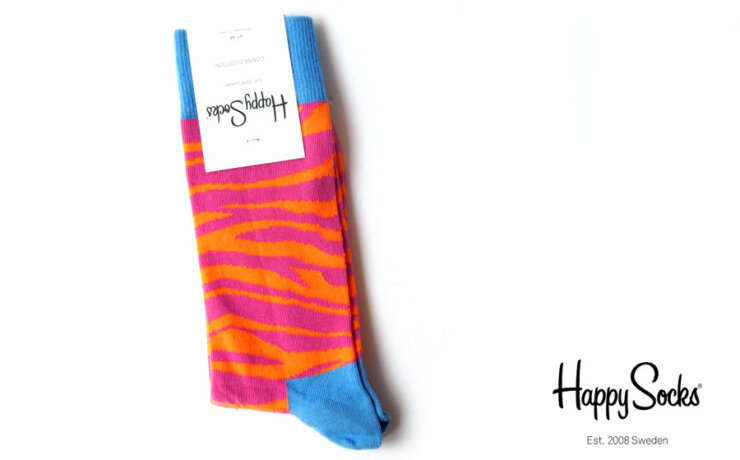 ハッピーソックス｜happy socks｜クルー丈カジュアルソックス｜アニマル柄｜19210007イメージ01