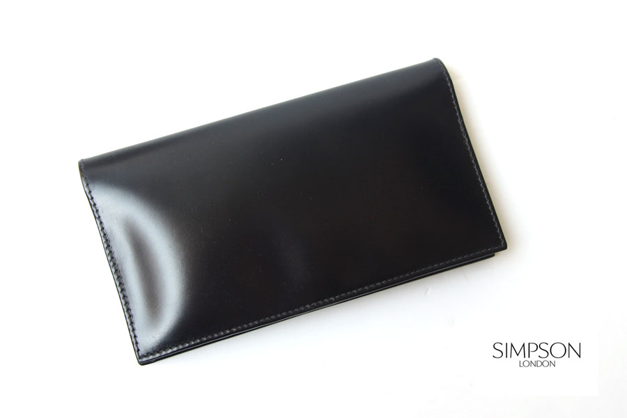 シンプソンロンドン｜SIMPSON LONDON｜長財布｜ブライドルレザー  