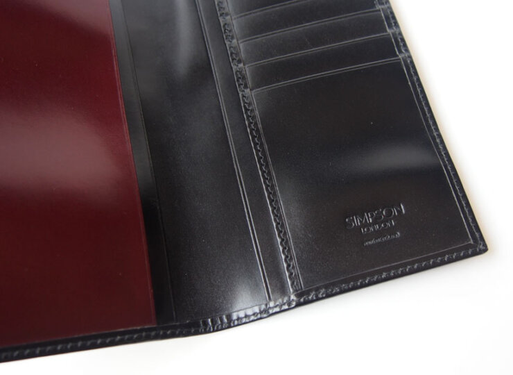 シンプソンロンドン｜SIMPSON LONDON｜長財布｜ブライドルレザー  