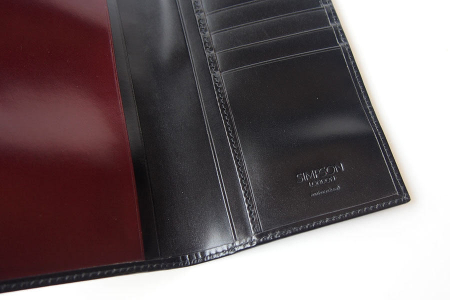 シンプソンロンドン｜SIMPSON LONDON｜長財布｜ブライドルレザー  
