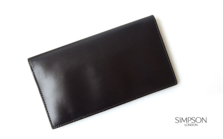 シンプソンロンドン｜SIMPSON LONDON｜長財布｜ブライドルレザー｜ダークハバナイメージ01