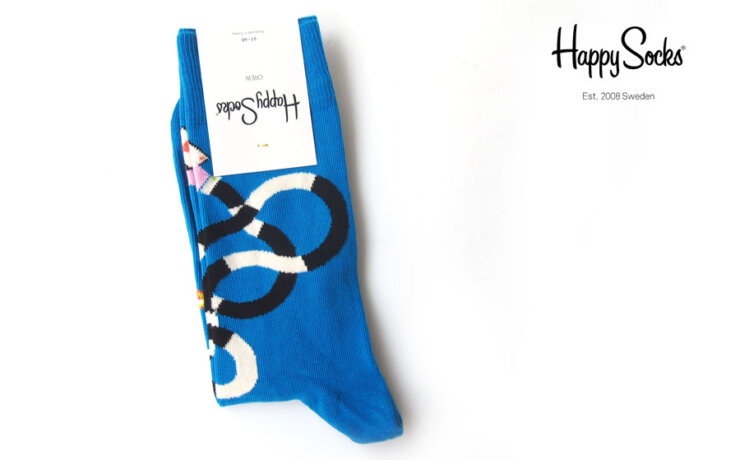 ハッピーソックス｜happy socks｜クルー丈カジュアルソックス｜Magic hands Sock｜10211006イメージ01