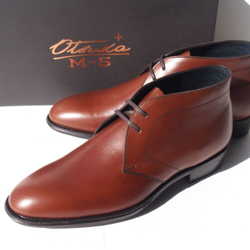 大塚製靴 Otsuka 定価¥49,800 長い スエードドレスシューズ 