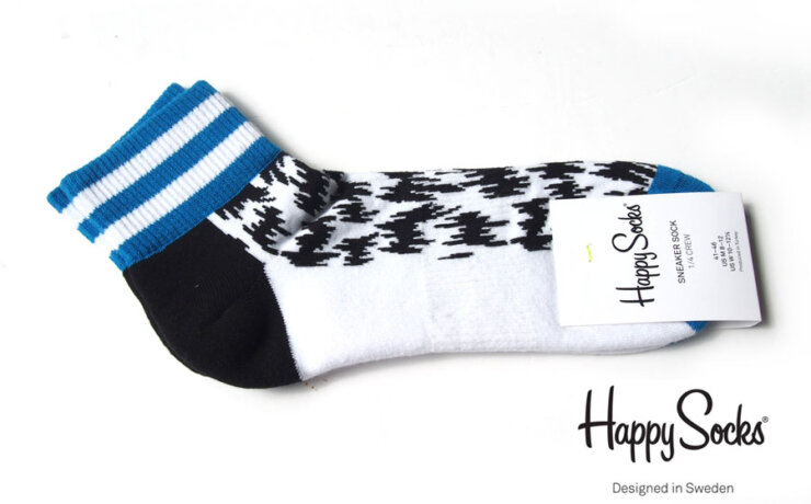 ハッピーソックス｜happy socks｜スニーカーソックス｜ローソックス｜Sneaker Low Sock: Soundwaveイメージ01
