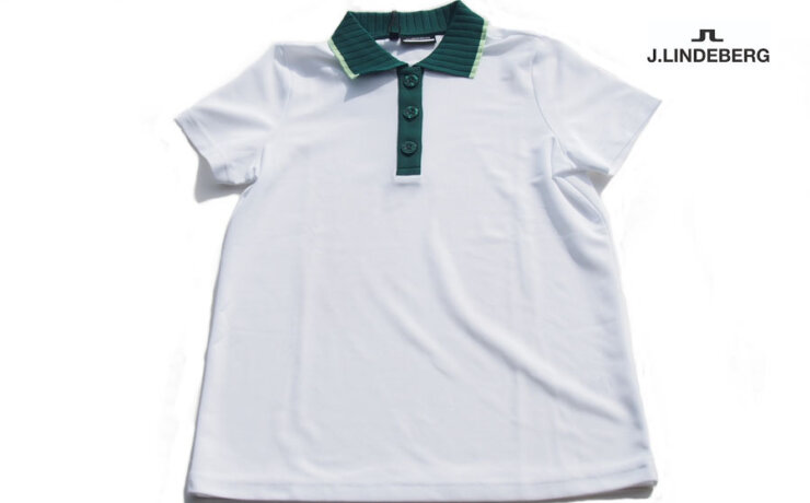ジェイリンドバーグ｜J.LINDEBERG｜レディース｜半袖ポロシャツ｜SS23サンプル品｜ALEA POLO｜38イメージ01