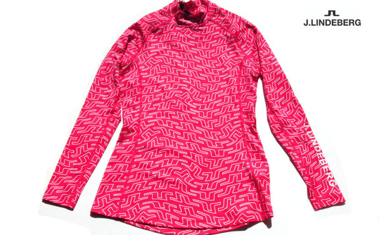 ジェイリンドバーグ｜J.LINDEBERG｜レディース｜コンプレッション｜SS23サンプル品｜ASA PRINT COMPRESSION｜38｜ピンクイメージ01