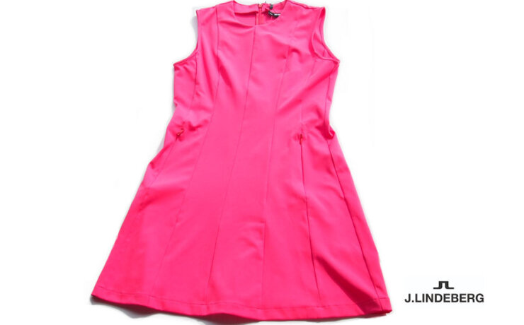 ジェイリンドバーグ｜J.LINDEBERG｜レディース｜ノースリーブワンピース｜FW22サンプル品｜JASMIN GOLF DRESS｜38イメージ01