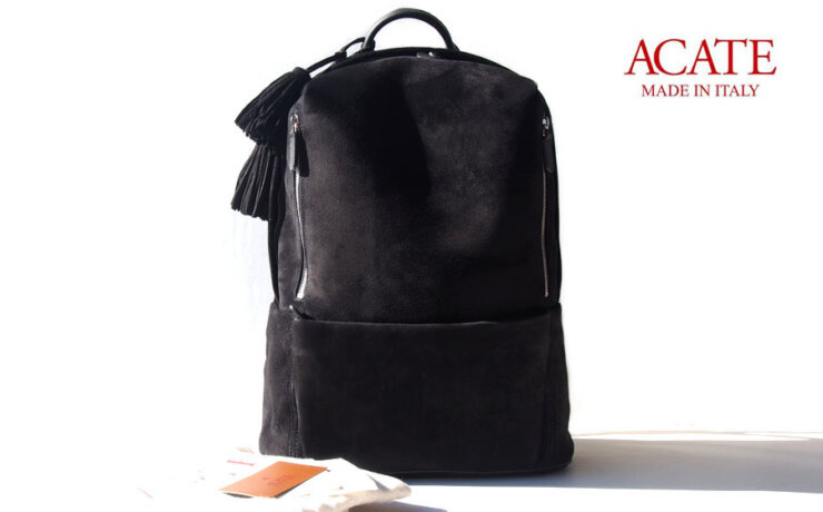 アカーテ｜ACATE｜スエードレザーバックパック｜GARA別注イメージ01