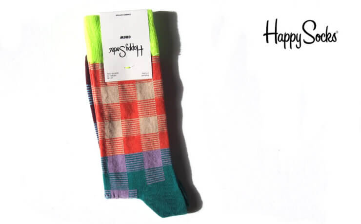 ハッピーソックス｜happy socks｜クルー丈カジュアルソックス｜Electric｜10211093イメージ01